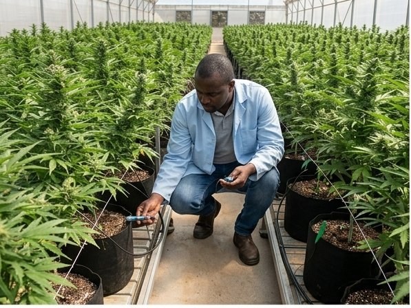 Outdoor crop inspection
